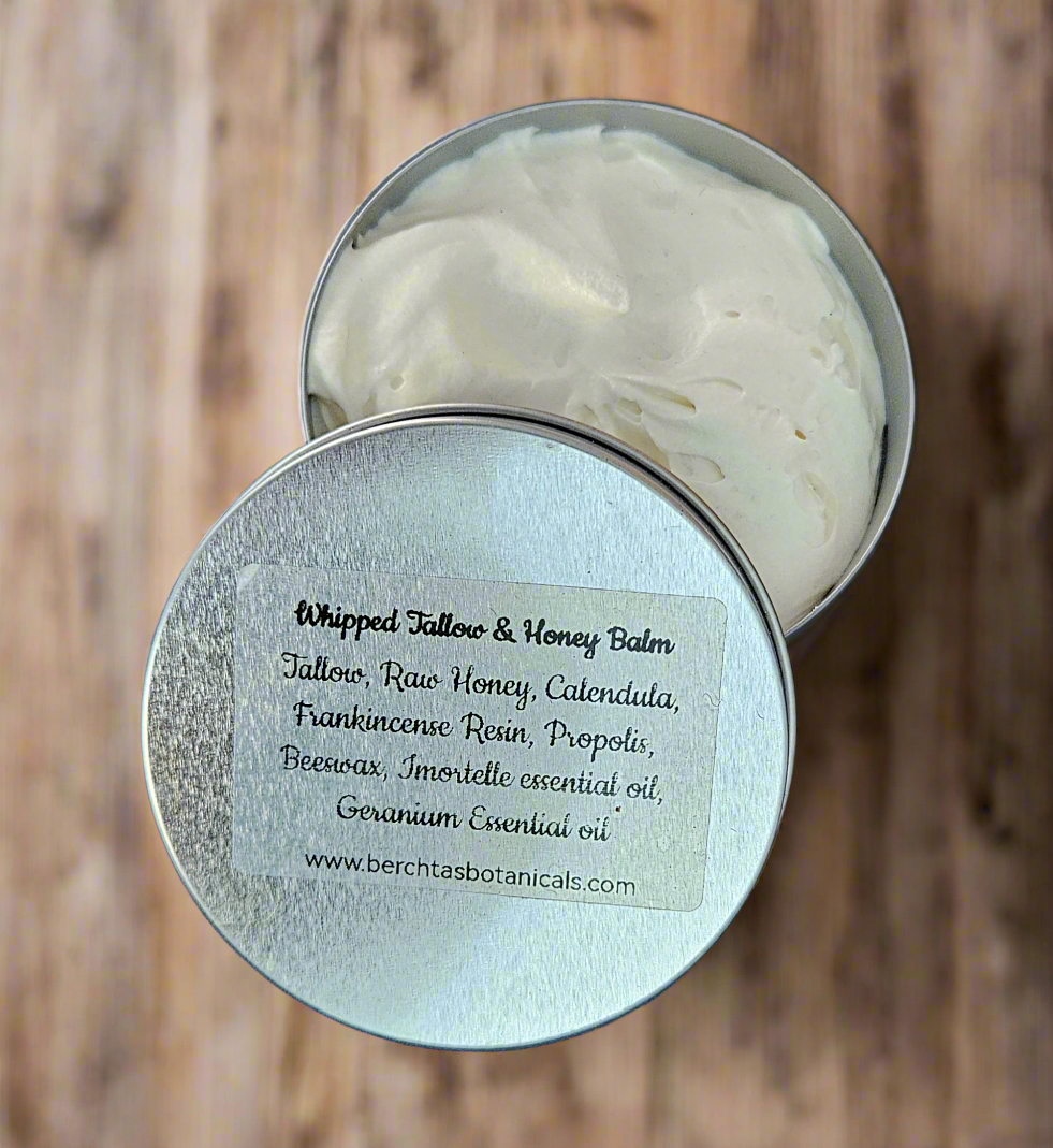 Whipped Tallow & Honey Balm